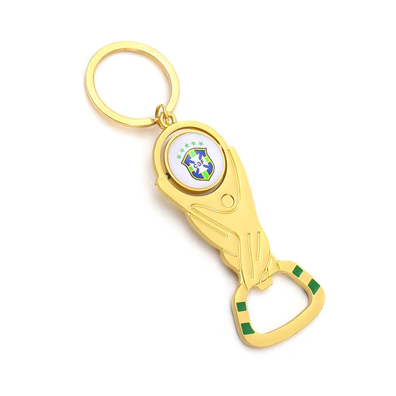 2026 US-Canada-Mexico World Cup Bottle Opener Keychain Fan Tavern World Cup Small Gifts