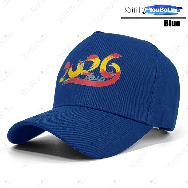 2026 Baseball Cap Casual Sport Cotton Adjustable Trucker Caps Dad Hat Sun Hats For the Olympics Super Bowl World Cup Tennis Open