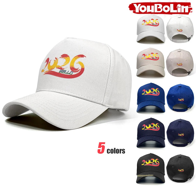 2026 Baseball Cap Casual Sport Cotton Adjustable Trucker Caps Dad Hat Sun Hats For the Olympics Super Bowl World Cup Tennis Open