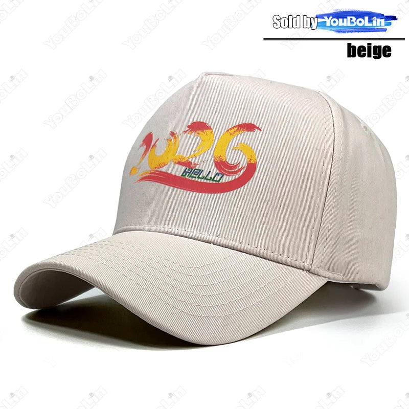 2026 Baseball Cap Casual Sport Cotton Adjustable Trucker Caps Dad Hat Sun Hats For the Olympics Super Bowl World Cup Tennis Open